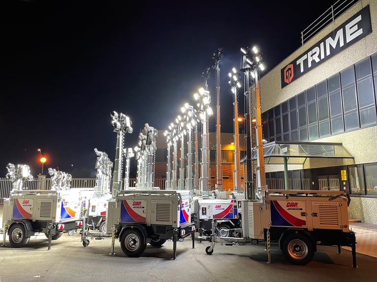 GAP Hire Solutions add more of our fuel-free lighting towers